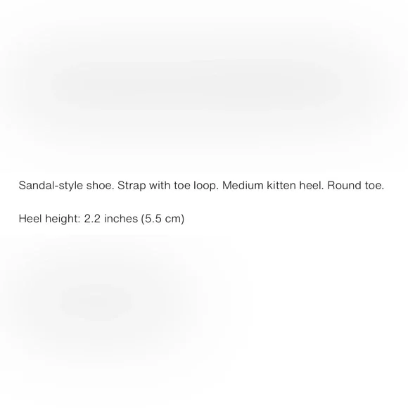 ✨SALE ✨ ZARA KITTEN HEEL SANDALS ✨SALE ✨ - Picture 7 of 8